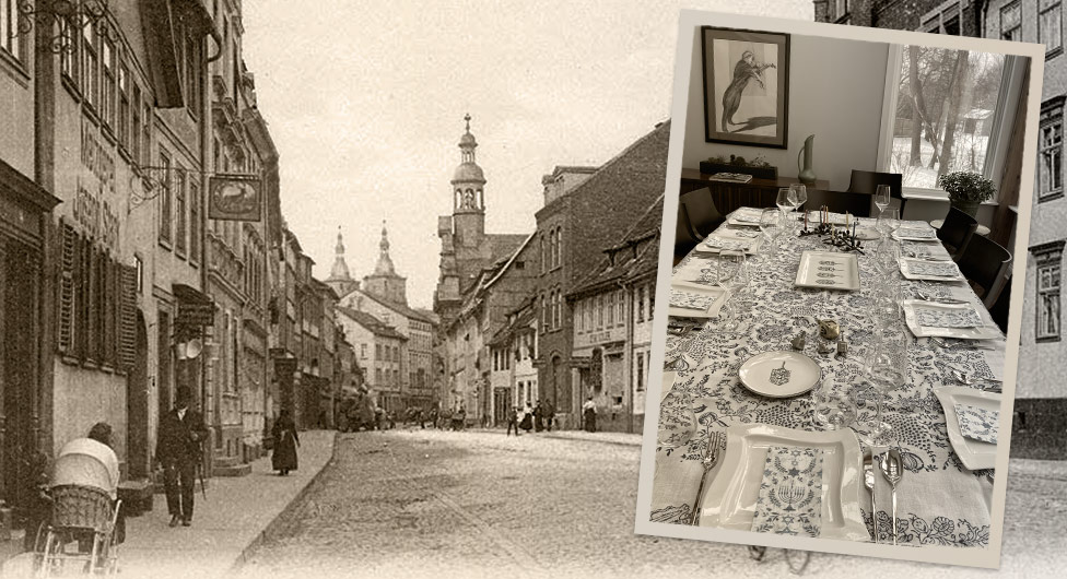 1930s Fulda and gifted tablecloth
